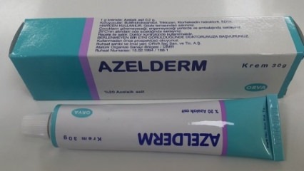 Que fait la crème Azelderm? Comment utiliser la crème Alzerderm? Prix ​​de la crème Azelderm