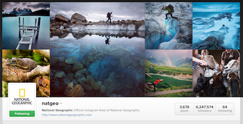 profil instagram national Geographic
