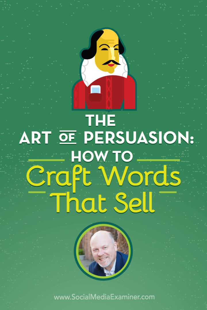 L'art de la persuasion: comment créer des mots qui se vendent: examinateur des médias sociaux