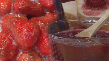 Les astuces pour faire de la confiture de fraises à la maison