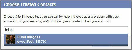 facebook ajouter des contacts de confiance