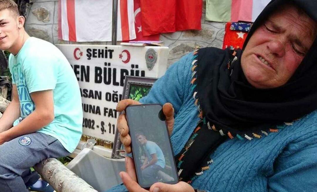 Ce discours de la mère d'Eren Bülbül, Ayşe Bülbül, était déchirant! Des millions ont pleuré le jour de ton anniversaire