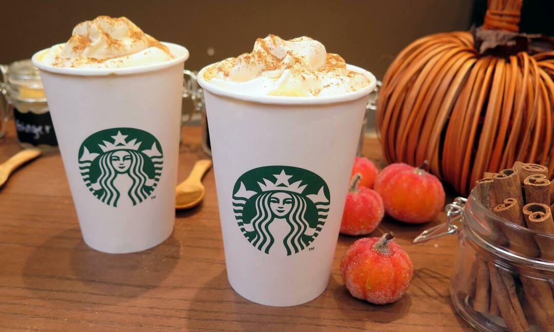 Combien de calories dans le latte aux épices à la citrouille? Le latte à la citrouille fait-il grossir? Latte aux épices à la citrouille Starbucks