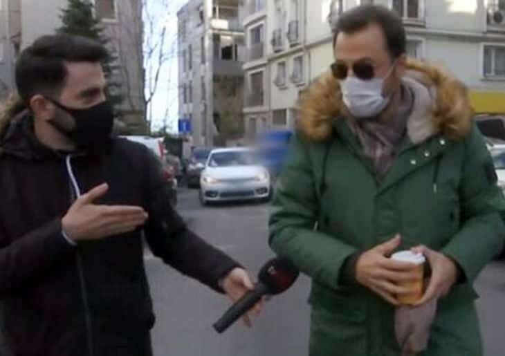 Yetkin Dikinciler s'est disputé avec le journaliste