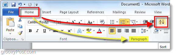 Comment trier les listes Microsoft Word par ordre alphabétique