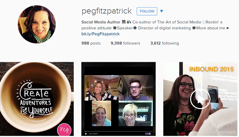 Peg Fitzpatrick sur Instagram