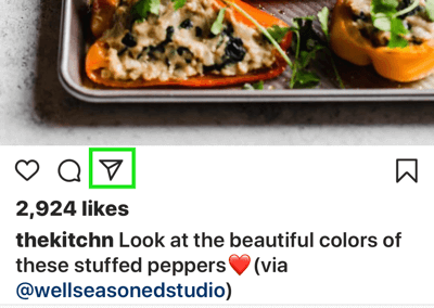 Créez des histoires Instagram fortes et engageantes, possibilité d'envoyer une publication Instagram