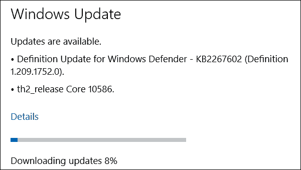 Windows 10 PC Preview Build 10586 maintenant disponible