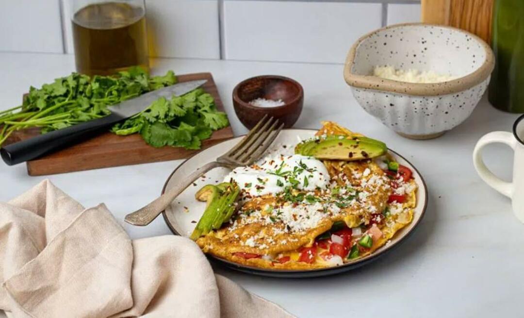 Comment faire une omelette mexicaine? Les Mexicains adorent cette délicatesse facile avec des œufs !