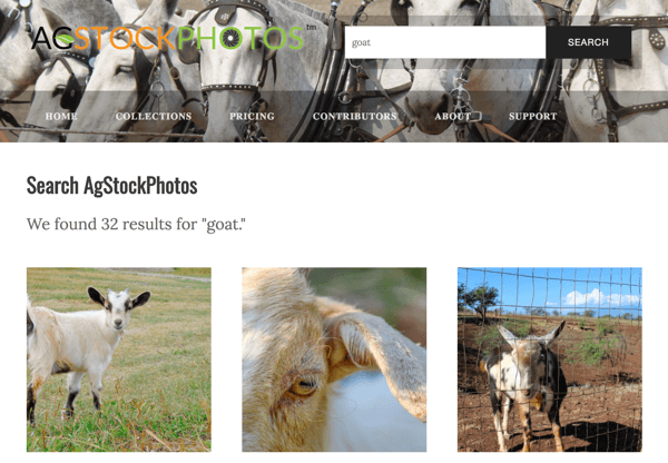 AgStockPhotos propose des photos sur le thème de l'agriculture.