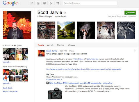 page google + jarvie