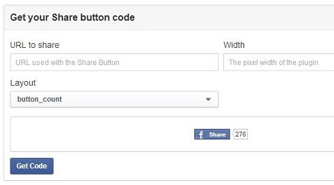 personnalisation du bouton de partage facebook