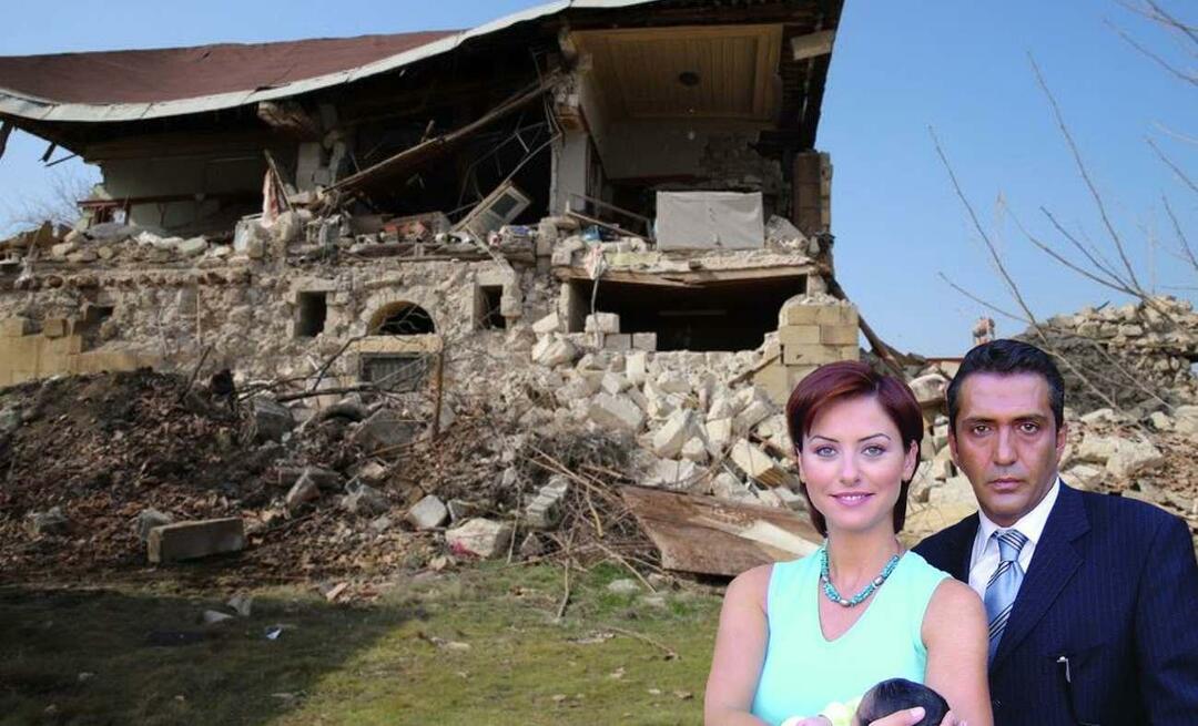 La série 'Zerda' a été tournée! Le manoir Hurşit Ağa a été détruit lors du tremblement de terre