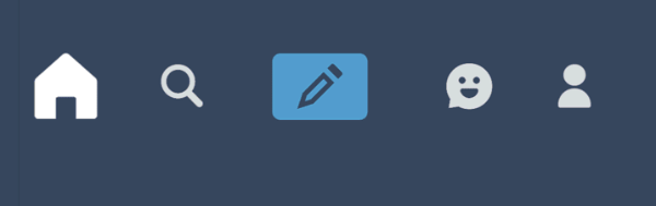 Dans une petite mise à jour utile en cours de déploiement, Tumblr a ajouté une nouvelle icône de l'être humain qui redirige les utilisateurs directement vers leurs propres profils Tumblr.