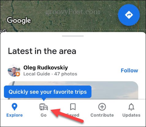 Enregistrer un itinéraire sur Google Maps