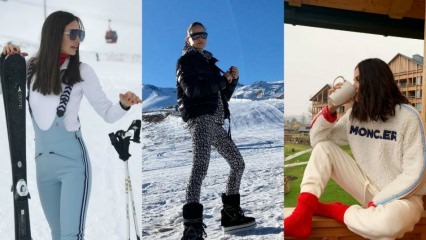 Combinaisons de vacances d'hiver avec le style du docteur Ela de Yasemin Özilhan