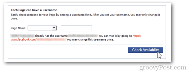 paramètres de la page facebook nom d'utilisateur changer le nom d'utilisateur chaque page peut avoir un nom d'utilisateur page vérifier la disponibilité