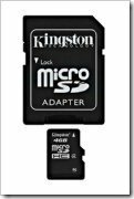 adaptateur micro vers SD standard
