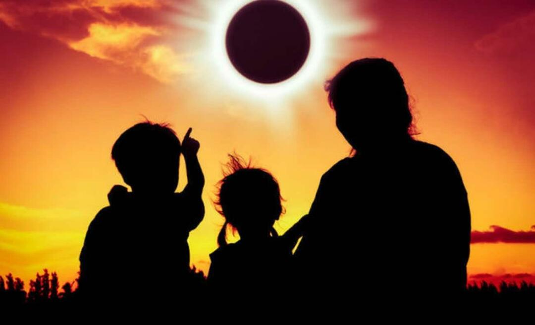 A quelle heure est l'éclipse solaire? Peut-on le regarder depuis la Turquie? date de l'éclipse solaire 2022
