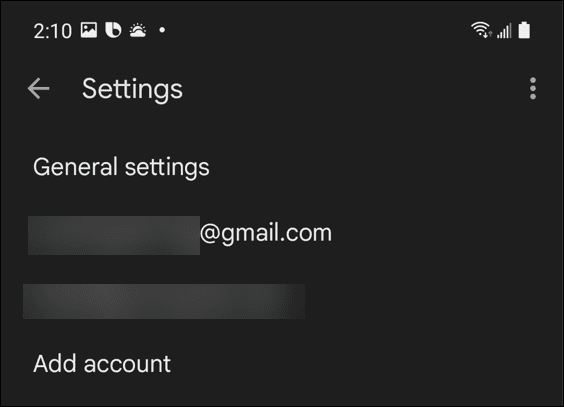 choisir un compte gmail