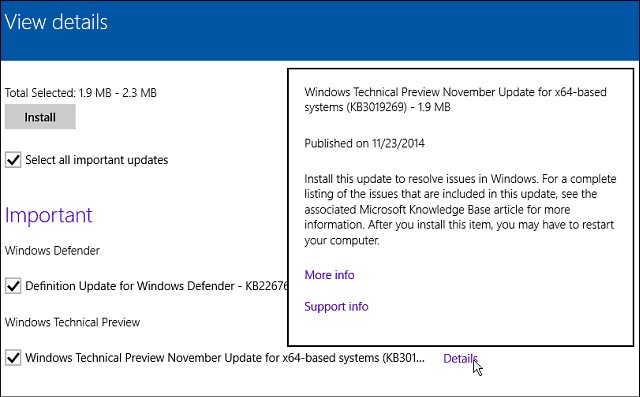 Microsoft publie (KB3019269) le correctif pour Windows 10 Build 9879