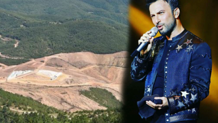 Tarkan, qui possède une villa des montagnes de Kaz, a fait une chanson pour les montagnes de Kaz