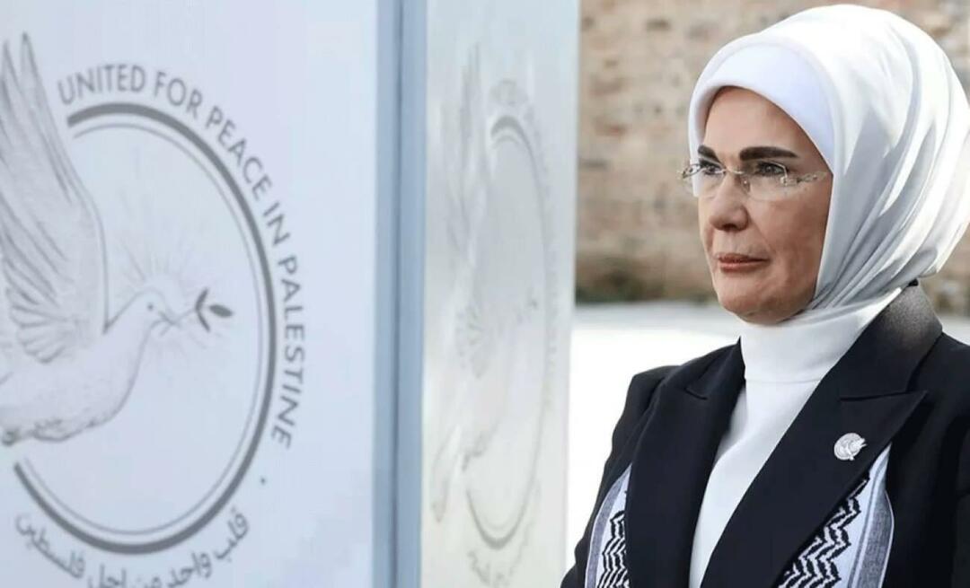 Appel mondial de la Première Dame Erdoğan! "Nous appelons la communauté internationale à agir"