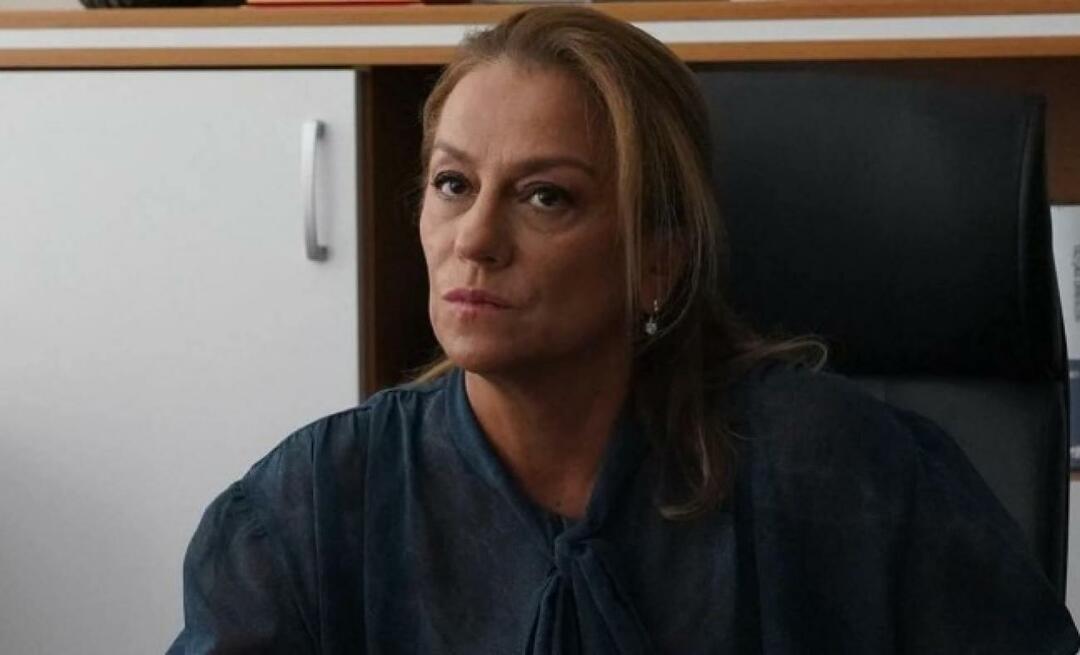 Ayşen Sezerel, procureur général Nadide de la série télévisée sur le pouvoir judiciaire: "Je félicite de tout cœur le public du pouvoir judiciaire"