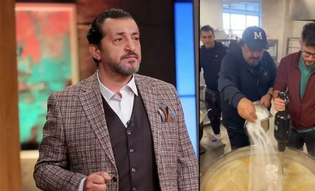 Mehmet Yalçınkaya a commencé à cuisiner pour les victimes du tremblement de terre avec son équipe.