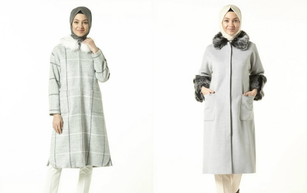 Modèles de manteaux longs abordables avec hijab 2020