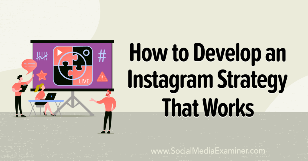 Comment développer une stratégie Instagram qui fonctionne avec les idées de Millie Adrian sur le podcast de marketing des médias sociaux.