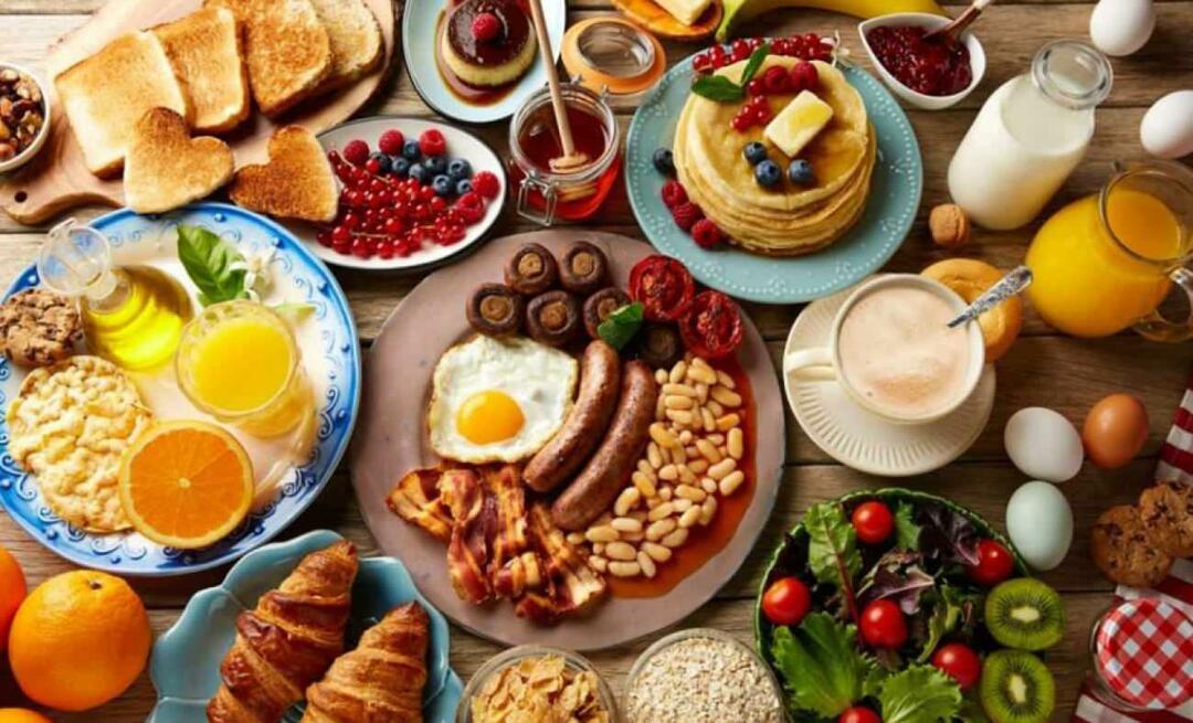Quoi manger différemment au petit-déjeuner? Une alternative saine et pratique au petit-déjeuner! 