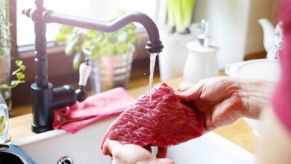 Comment la viande est-elle lavée? La viande est-elle salée? Comment faire cuire la viande?