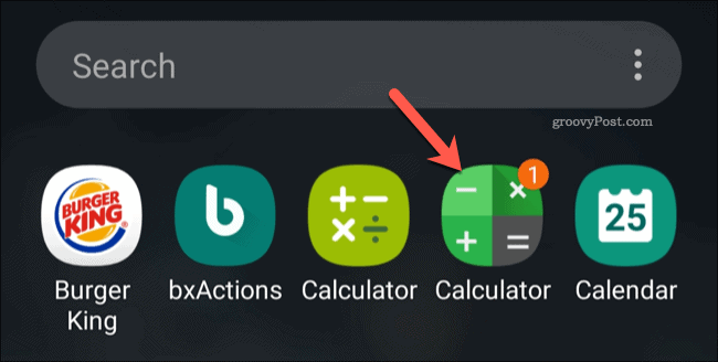 Icône de l'application Android Calculator Vault