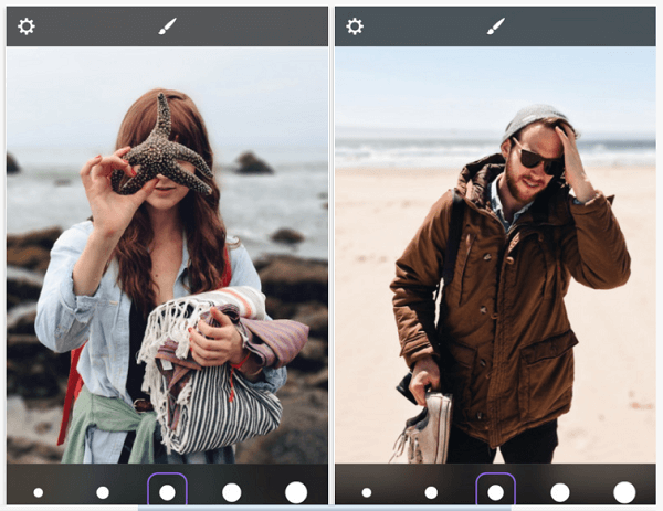 Utilisez l'application Patch pour la retouche intelligente de portraits sur vos appareils iOS.