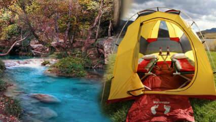 Aires de camping gratuites à Eskişehir où vous pouvez être entouré par la nature