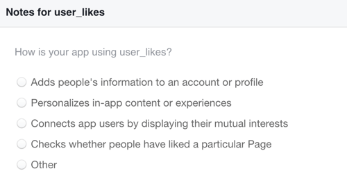 Expliquez comment vous allez utiliser les données Facebook que vous collectez.