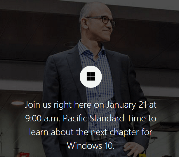 Briefing sur Windows 10