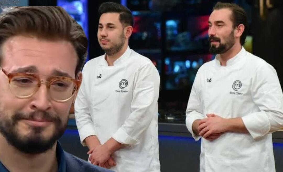 Il s'est moqué de MasterChef! Commentaire de Danilo Zanna alors que Metin Yavuz prenait la première place...