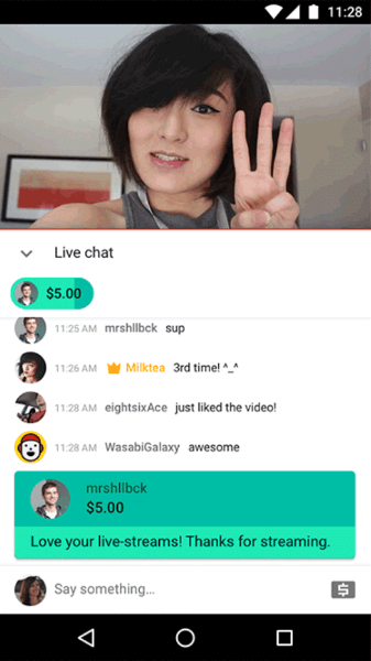 YouTube a présenté Super Chat, son dernier outil permettant aux fans et aux créateurs de se connecter les uns aux autres pendant les diffusions en direct.
