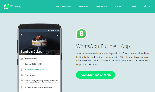 WhatsApp a déployé WhatsApp Business, une nouvelle application qui permettra aux entreprises et aux clients de se connecter et de discuter plus facilement.