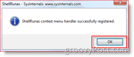 Ajouter Exécuter en tant qu'utilisateur différent au menu contextuel de l'Explorateur Windows pour Vista et Server 2008:: groovyPost.com