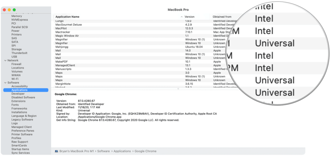 Apple Silicon: premier aperçu du MacBook Pro 13 pouces (M1)