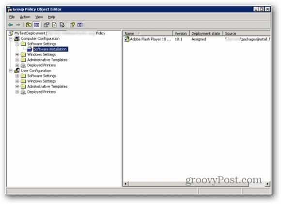 Comment déployer des packages MSI dans une stratégie de groupe sur Windows Server