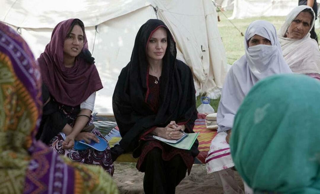 Angelina Jolie s'est précipitée au secours du peuple pakistanais !