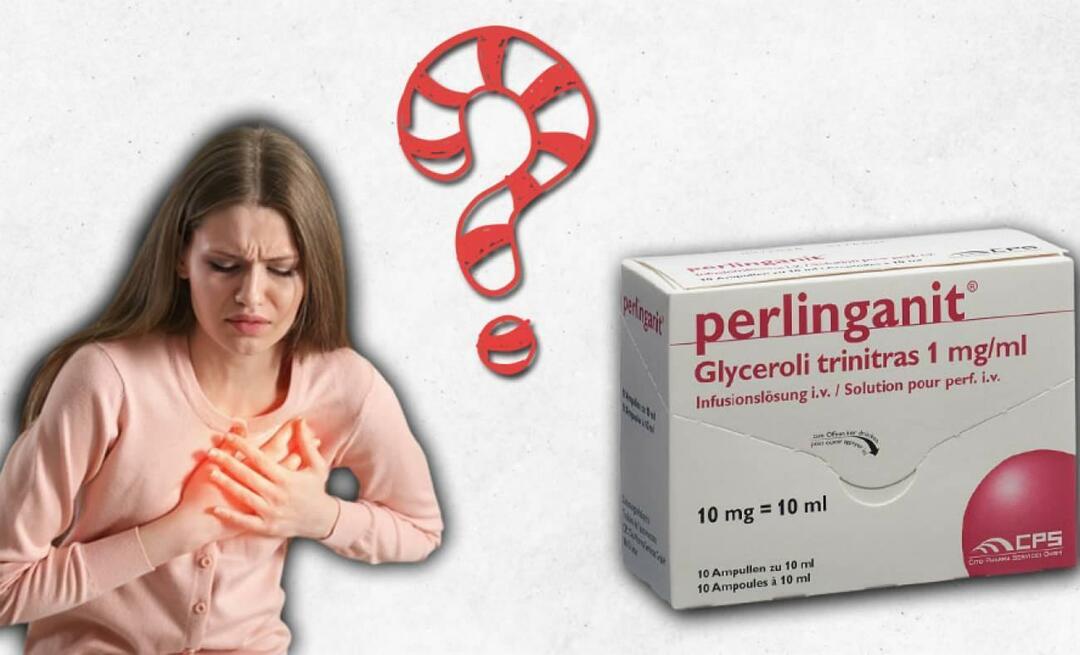 Qu'est-ce que la perlinganite, à quoi sert-elle? Quels sont les effets secondaires? Utilisation de perlinganite !
