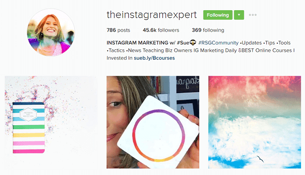 Utilisez Instagram Stories pour attirer de nouvelles personnes sur votre flux.
