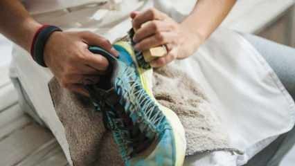 Comment faire un nettoyage complet des chaussures? Comment le bas de la chaussure est-il désinfecté?