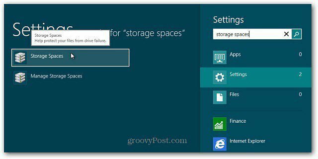 Espaces de stockage Windows 8: premier aperçu