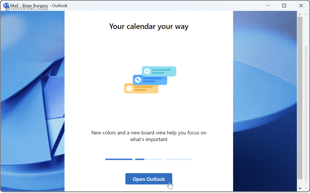 Modifier le nouveau thème de l'application Outlook